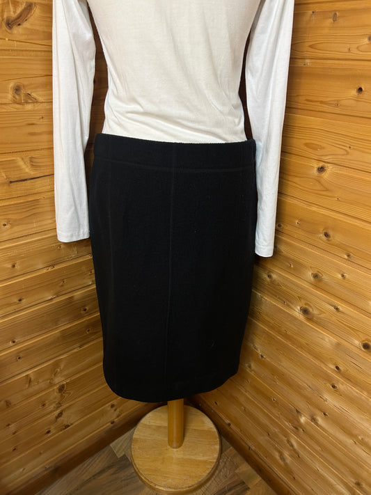 Dicker Rock aus 100% Schurwolle mit Struktur - Marc Cain Sports - Gr. XL / 42 - Designer