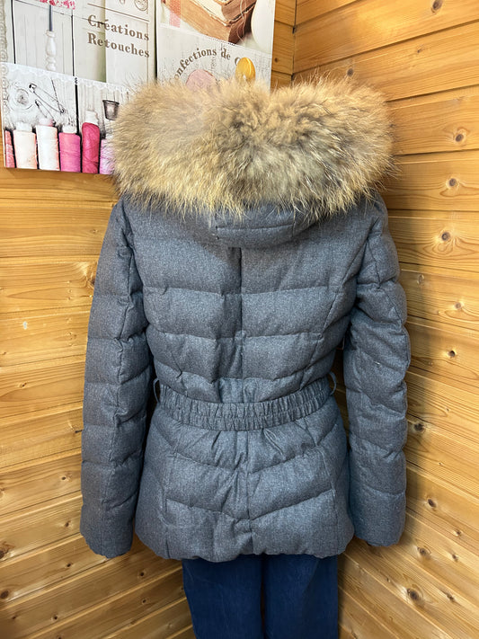 Tolle Echtfell Winterjacke - Saki Sweden - Gr. M / 38 - Designer