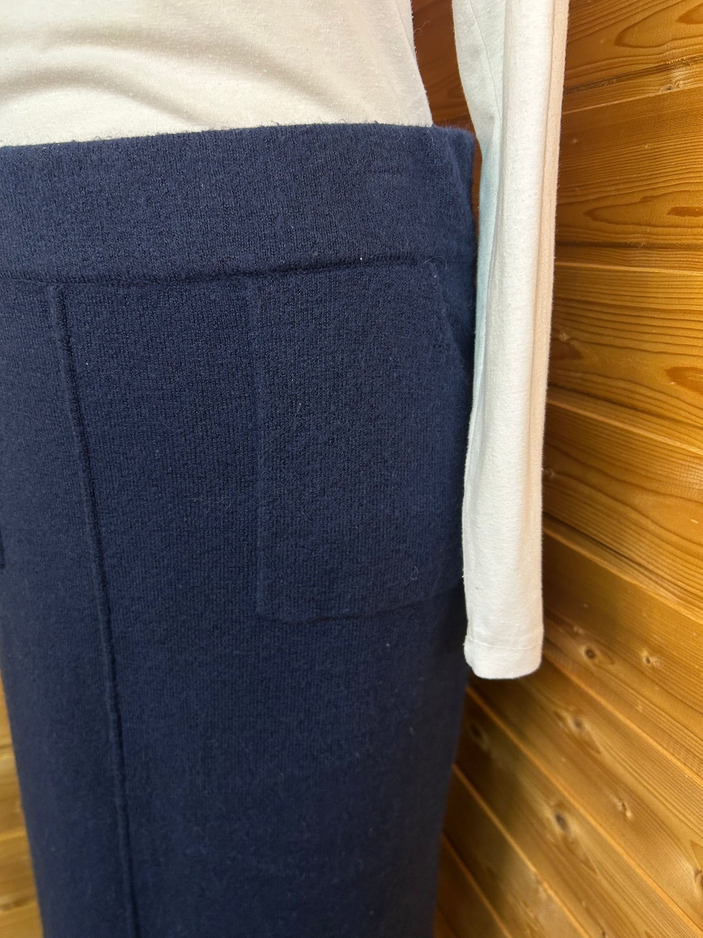 Wollrock dunkelblau - KIOMI - Gr. L / 40