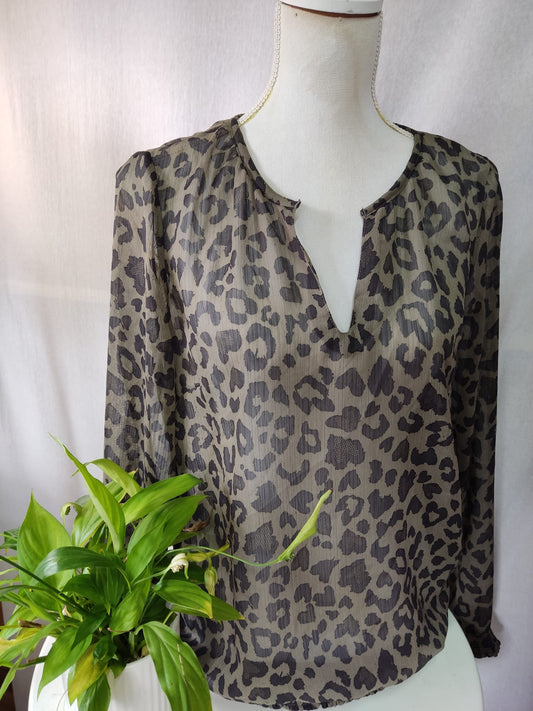 Bluse Animalprint TOM Tailor - Gr. 40