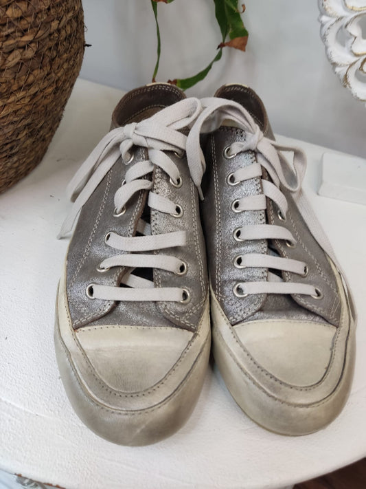 Sneaker Schuhe mit glitzerndem Schimmer CANDICE COOPER - GR. 37