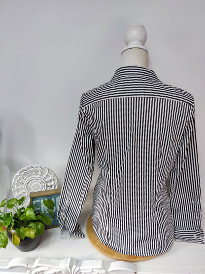 Schicke gestreifte Bluse - H&M - Gr. XL