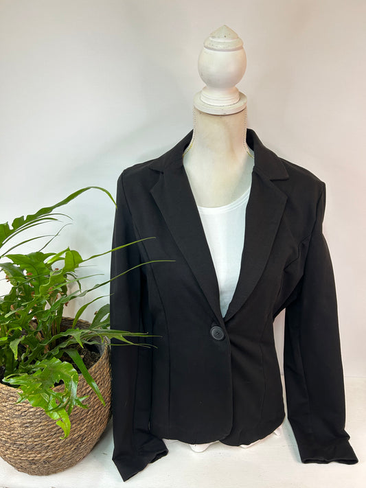 Basic schwarzer  Business Blazer - Women`s Collection - Gr. M