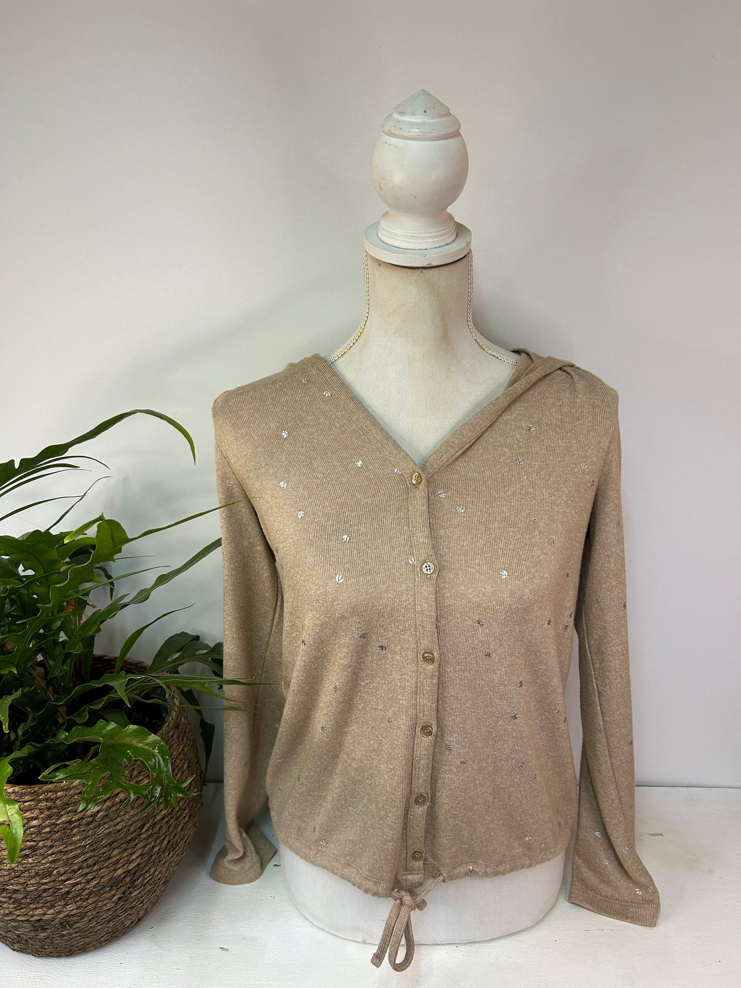 Gemütliches Sweatshirt mit Kapuze - Street One - Gr. M / L