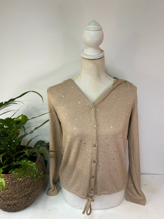 Gemütliches Sweatshirt mit Kapuze - Street One - Gr. M / L