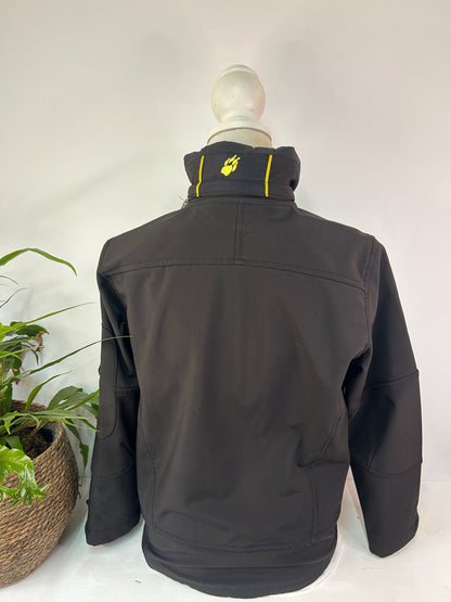 Softshell Übergangsjacke mit Kapuze - Jack Wolfskin - Gr. M