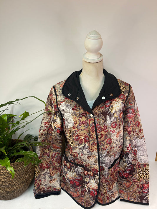 Coole Wende Steppjacke - Hucke Woman - Gr. L
