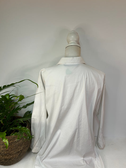 Schicke Basic Bluse - Zara Woman - Gr. M