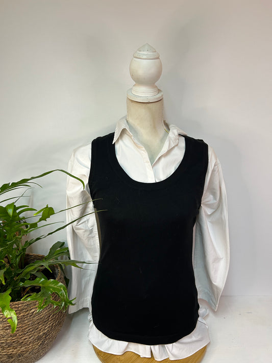 Basic Pullunder / Bluse - H&M - Gr. S