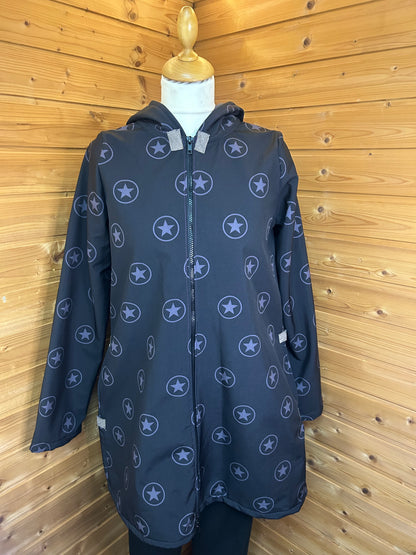 Handgenähte Softshell Jacke mit Innenfutter - Gr. M