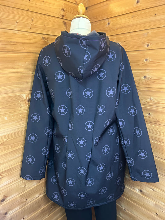 Handgenähte Softshell Jacke mit Innenfutter - Gr. M