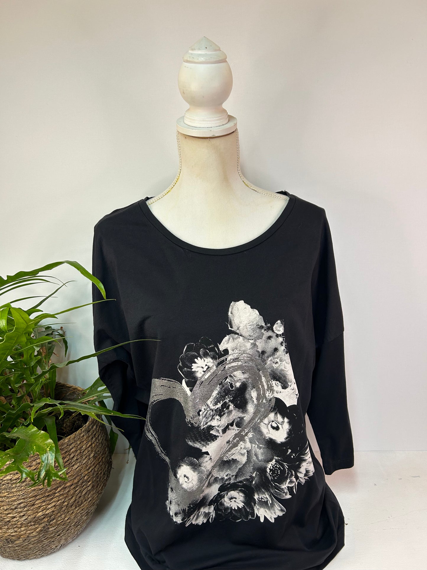 Dreiviertel Arm Sweatshirt - Vestino - Gr. XXL / 44