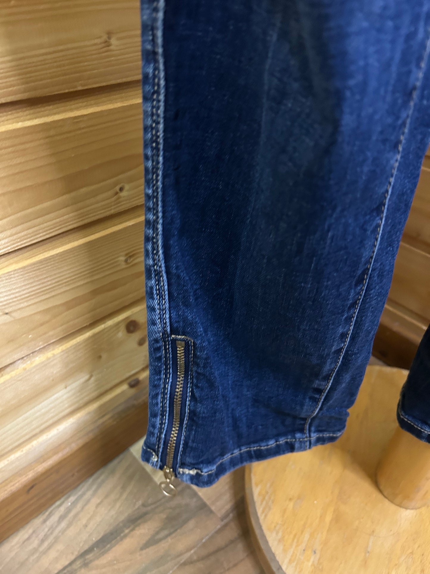 Jeans mit Reißverschluss Details - MAC Rich Jeans - Gr. XL / XXL - 42/ 44