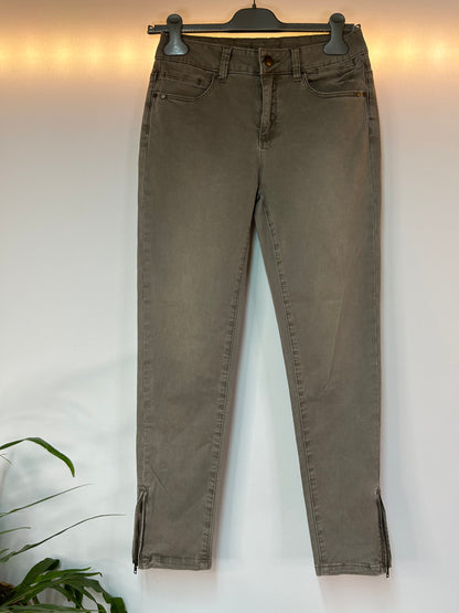 Jeans in Taupe - undeuxtrois 1.2.3 - Gr. XS / S - 34 / 36