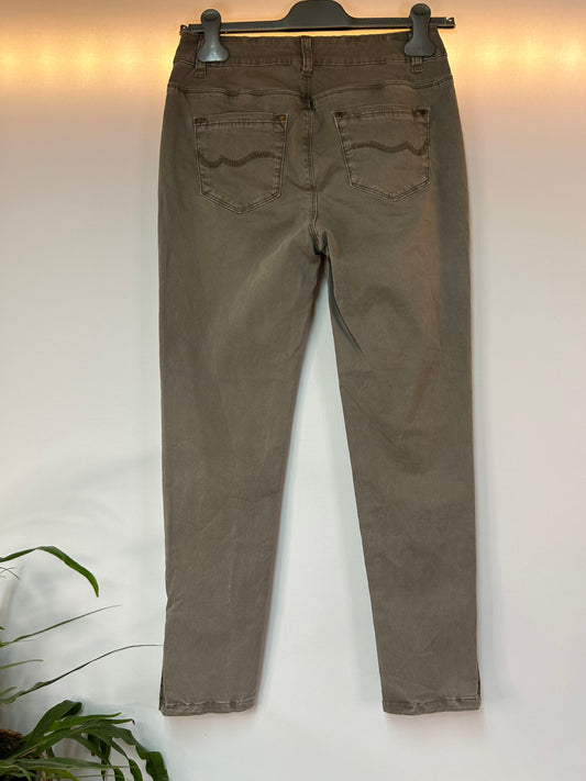 Jeans in Taupe - undeuxtrois 1.2.3 - Gr. XS / S - 34 / 36
