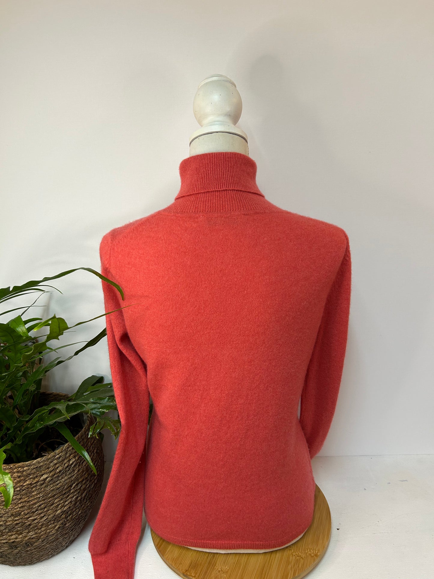 Toller Rollkragen Pullover aus 100% Cashmere - S. MARLON - Gr. M / 38 - NP: 155€- Designer