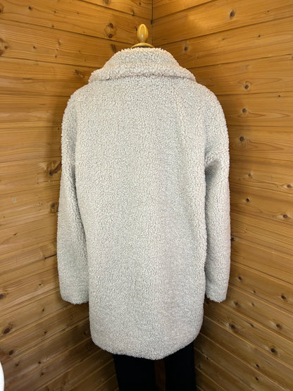 Warmer Teddy Mantel / Jacke - C&A - Gr. XL / XXL - 42 / 44