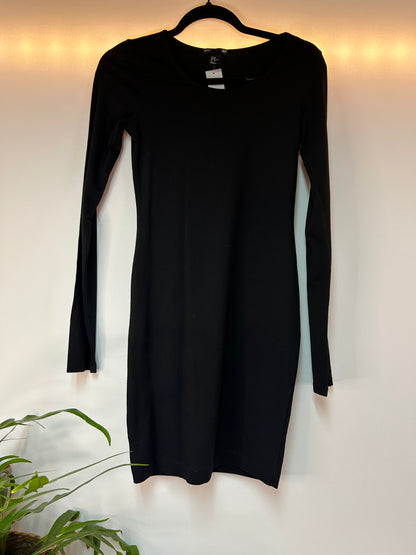 Basic schwarzes Kleid - H&M - Gr. XS / 34