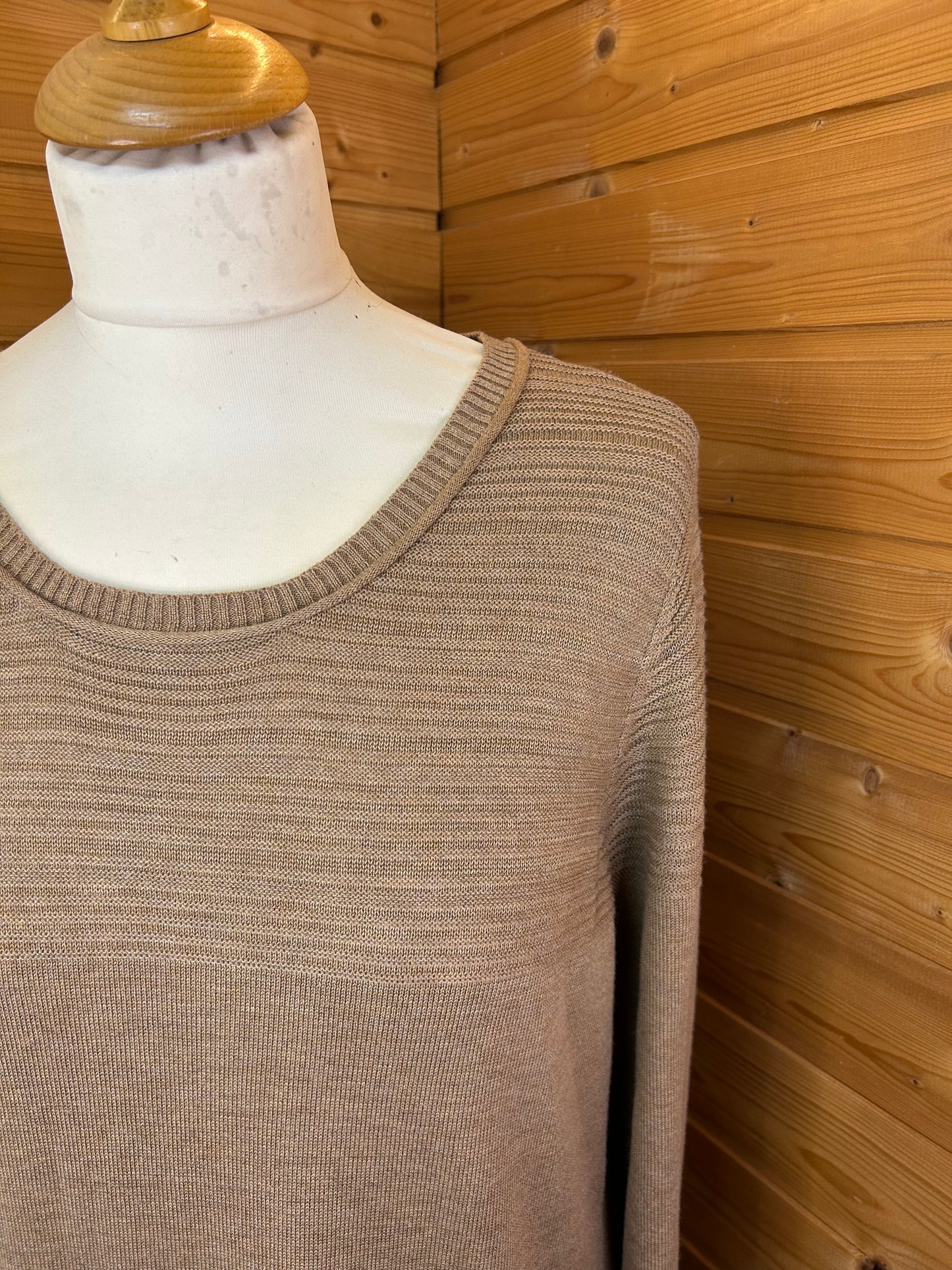 Strick Kleid Beige - Esprit - Gr. XL / 42