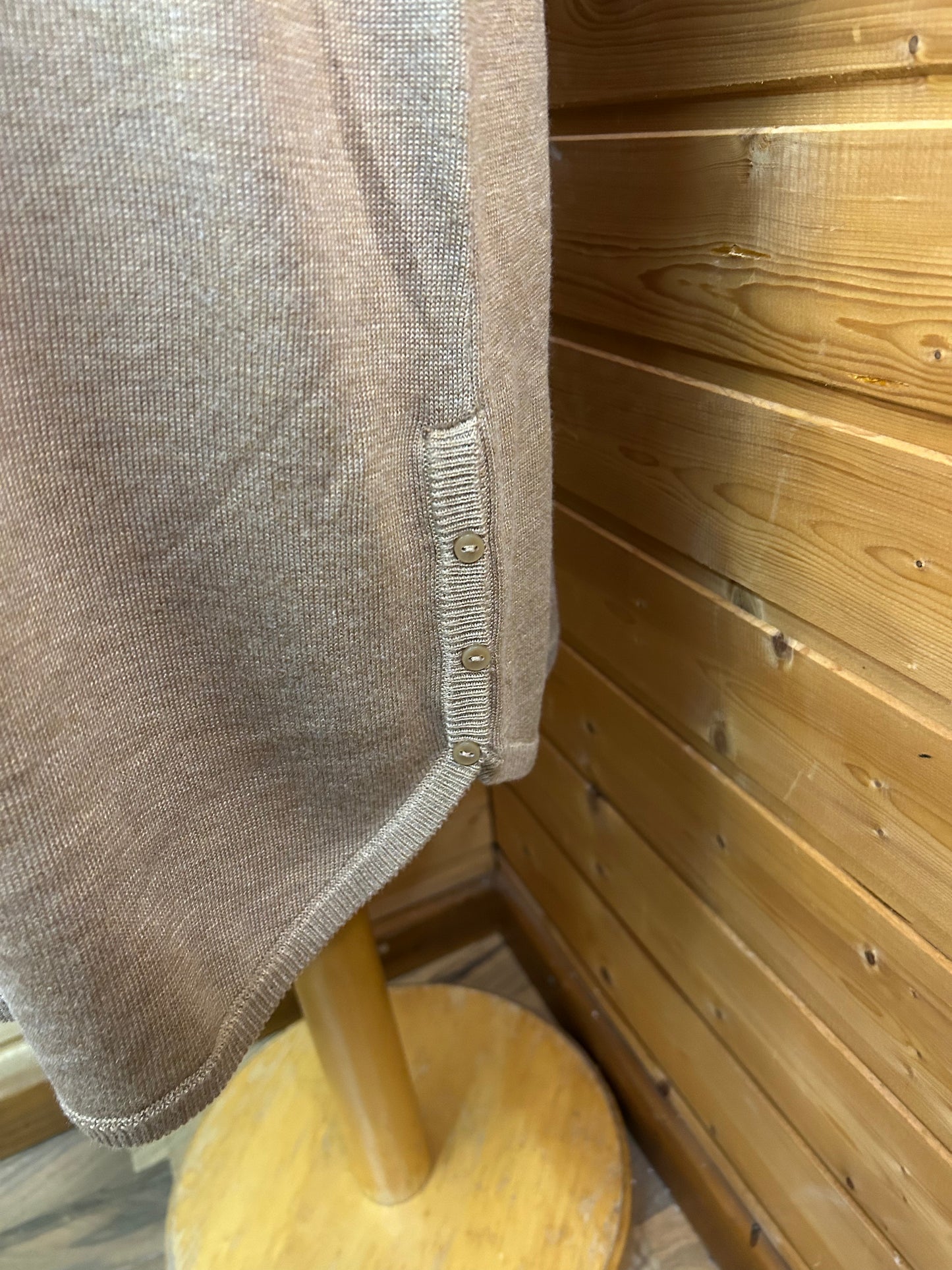 Strick Kleid Beige - Esprit - Gr. XL / 42