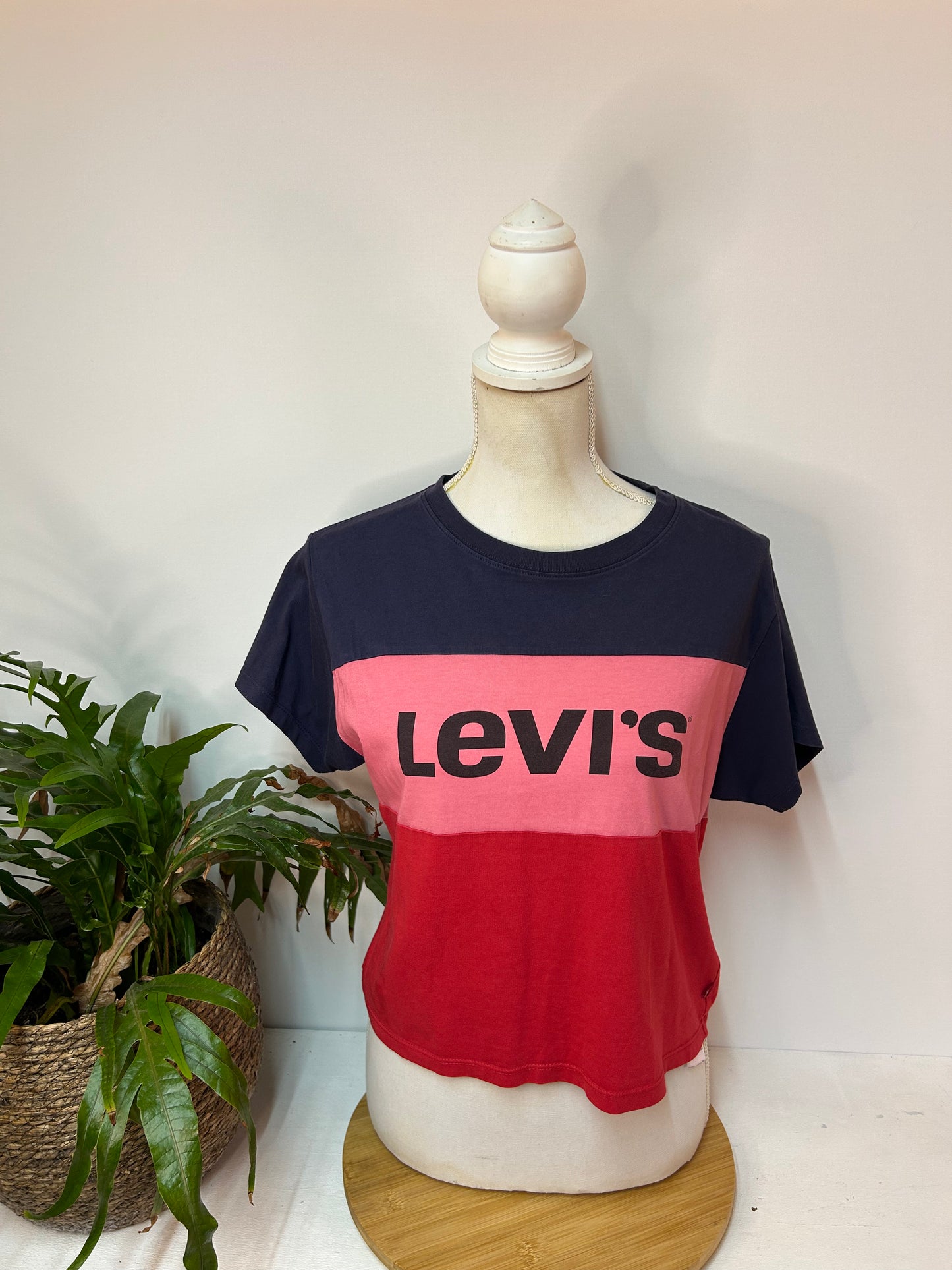 Gestreiftes T-shirt dreifarbig - LEVI`S - Gr. S / 36