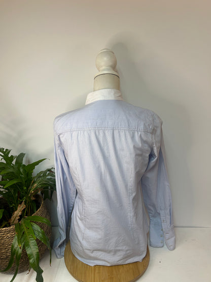 Schicke Rüschen Bluse - Emily van den Bergh - Gr. S/M - 36/38