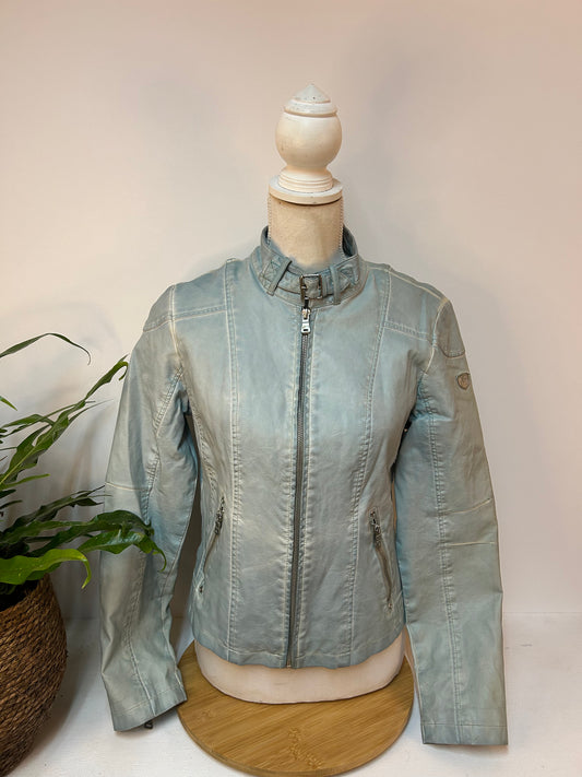 Coole Kunstlederjacke - Gipsy - Gr. S / M - 36 / 38