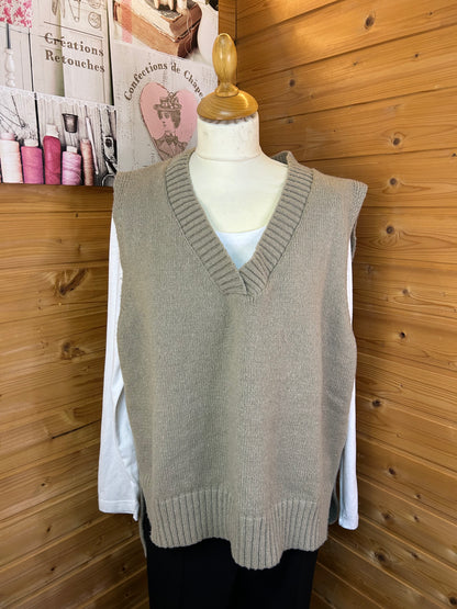 Lockerer Pullunder - Gr. XXL / 44