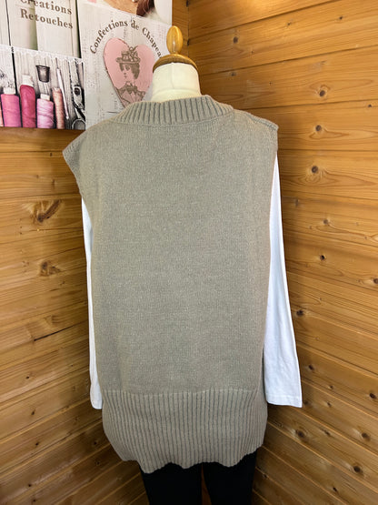 Lockerer Pullunder - Gr. XXL / 44