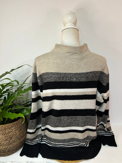 Stilvoller Pullover mit Glitzer Details - C&A - Gr. XL / 42