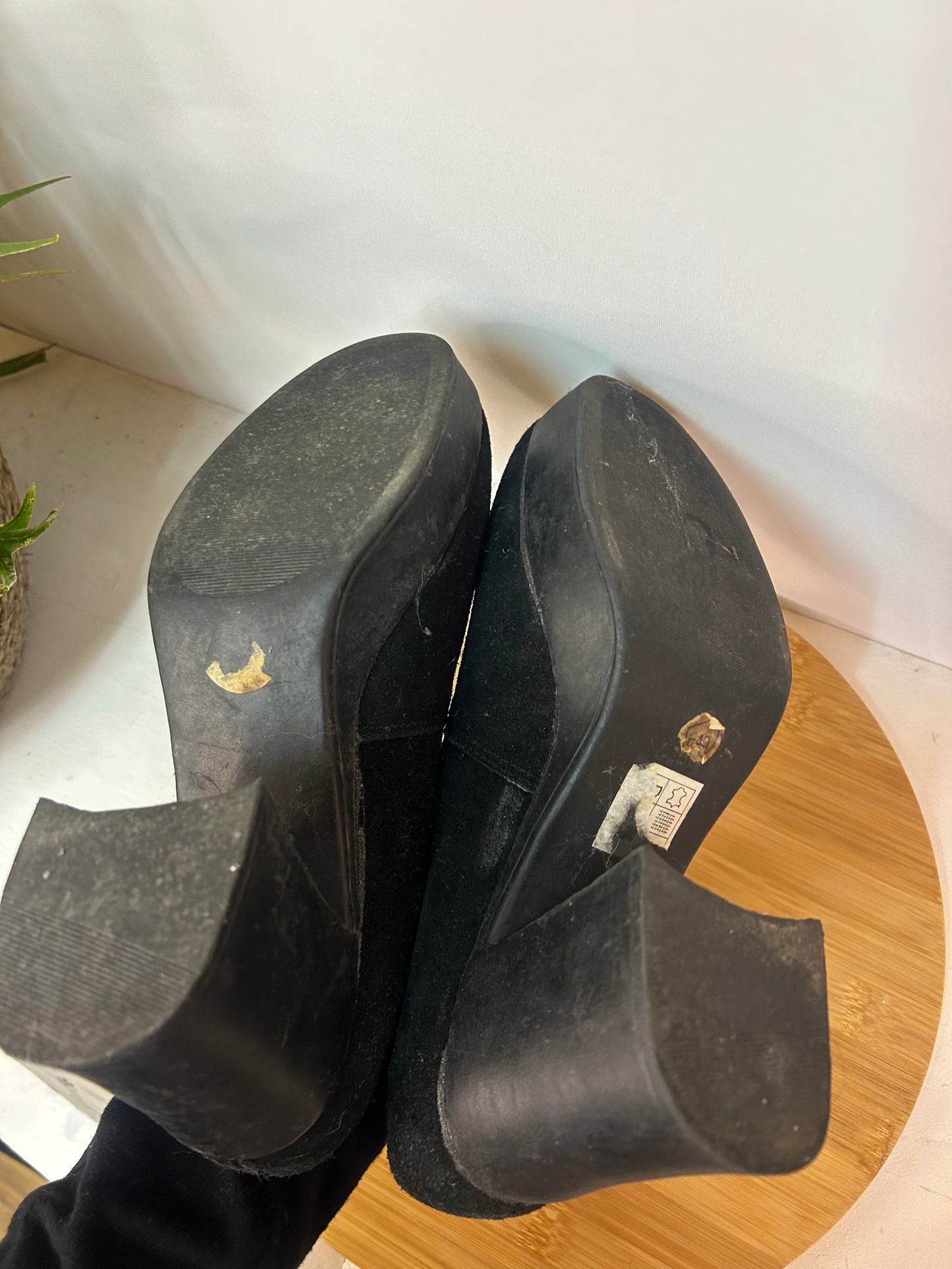 Vintage Wildleder Pumps / Schuhe - Viviano - Gr. 41