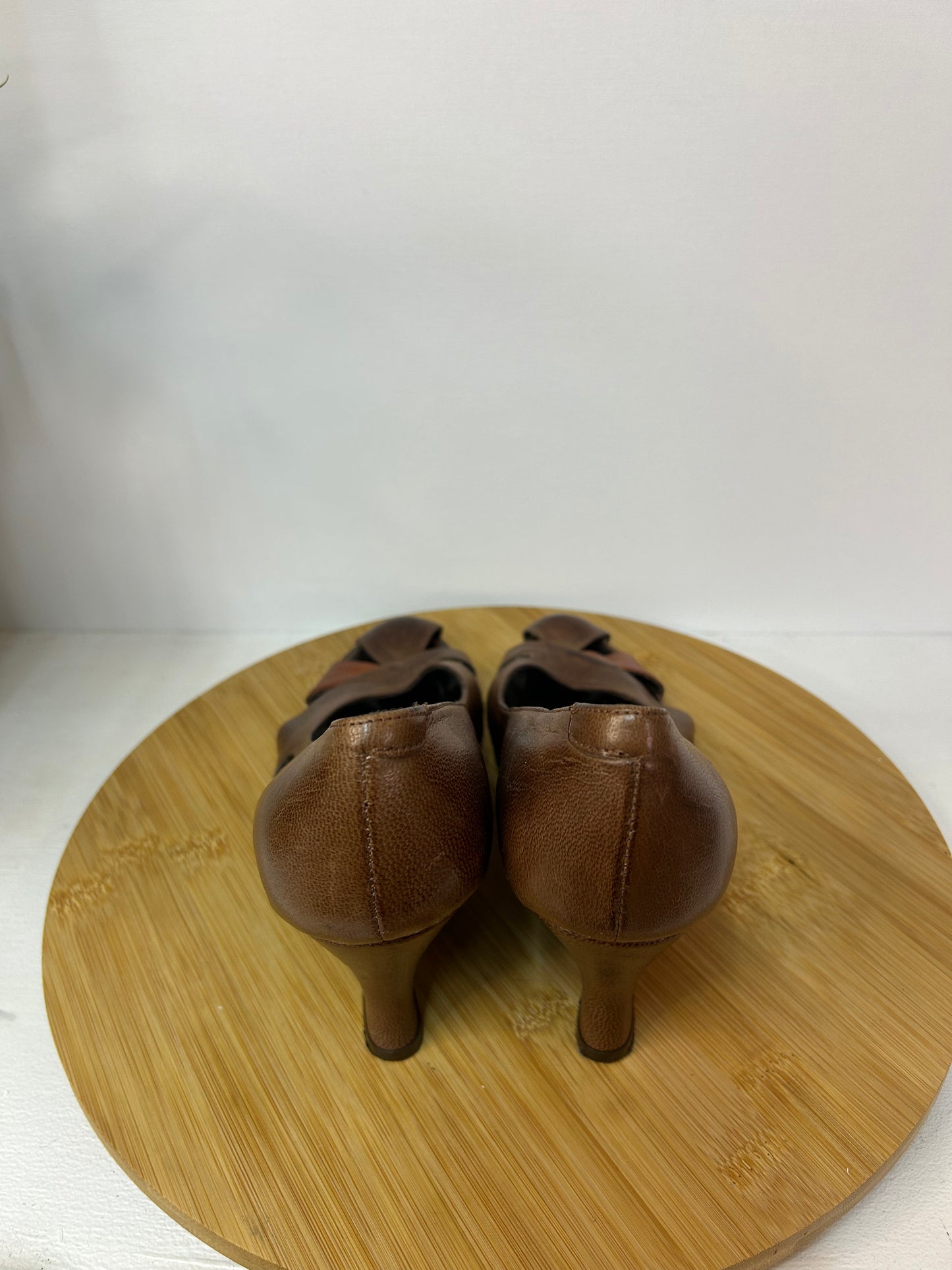 Vintage Echtleder Pumps / Schuhe - SAPHIRE - Gr. 40