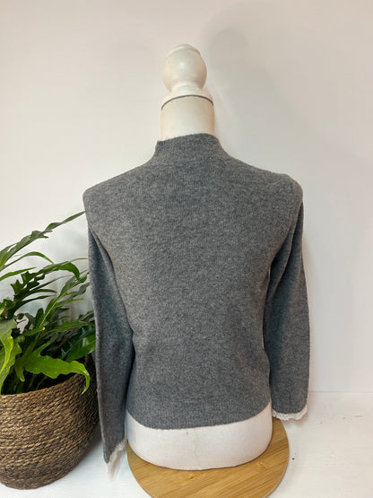 Süßer Pullover mit Spitzen Details - Zara - Gr. S / 36