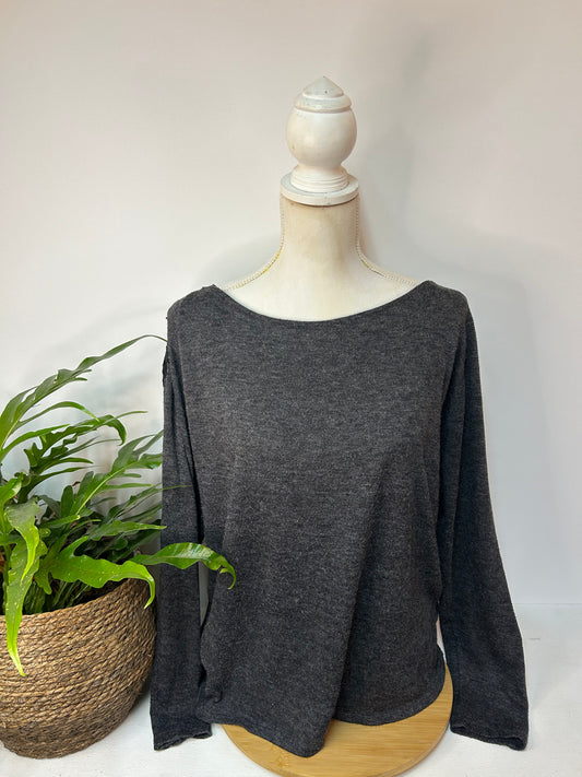 Süßes Spitzen Sweatshirt - edc - Gr. XL/42