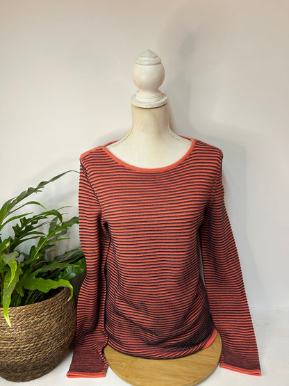 Gestreifter Pullover - Esprit - Gr. M / 38