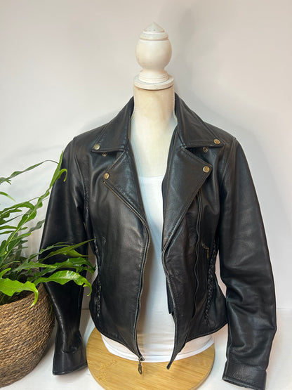 Tolle Echtleder Jacke - ROADWEAR - Gr. M / 38