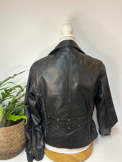 Tolle Echtleder Jacke - ROADWEAR - Gr. M / 38