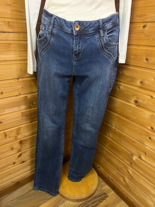 Coole Jeans mir Verzierungen - ATT - Gr. XL / 42