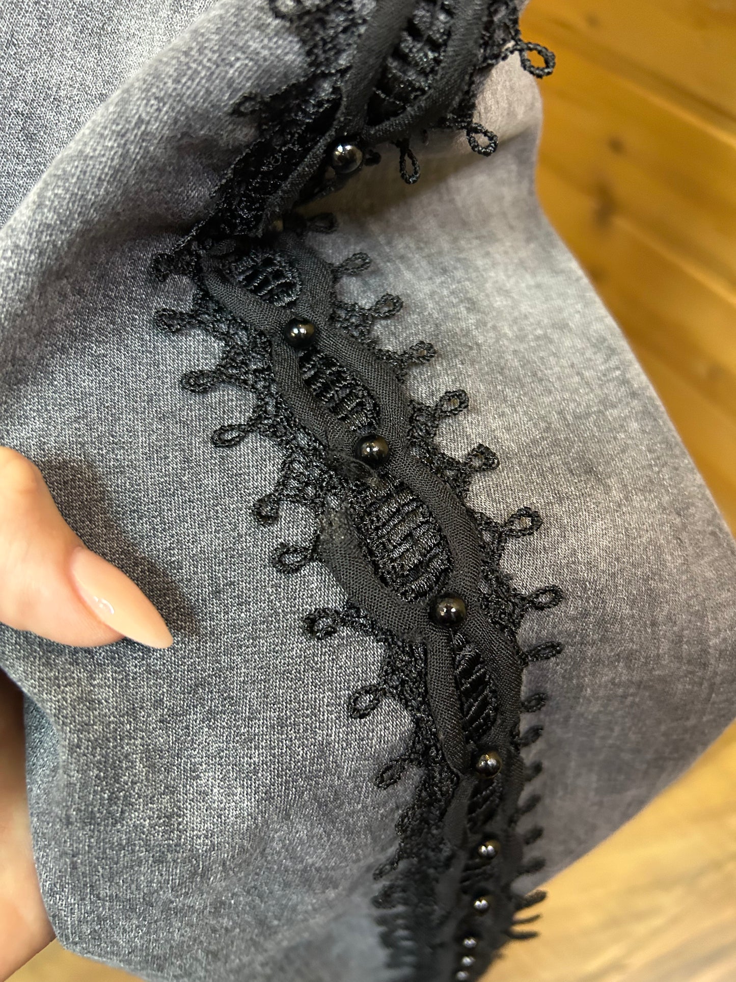 Coole Jeans mit Details - tredy - Gr. L / 40