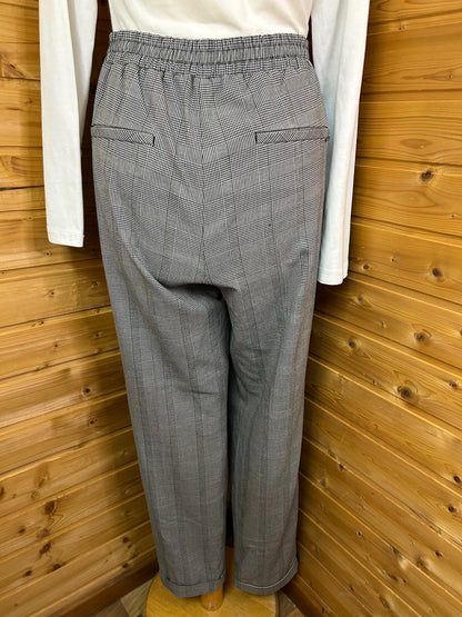 Schicke karierte Stoffhose - Comma, - Gr. XXL / 44