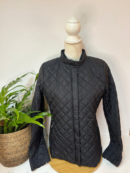 Schwarze hochwertige Steppjacke - Weekend / MaxMara - Gr. M / 38 - Designer