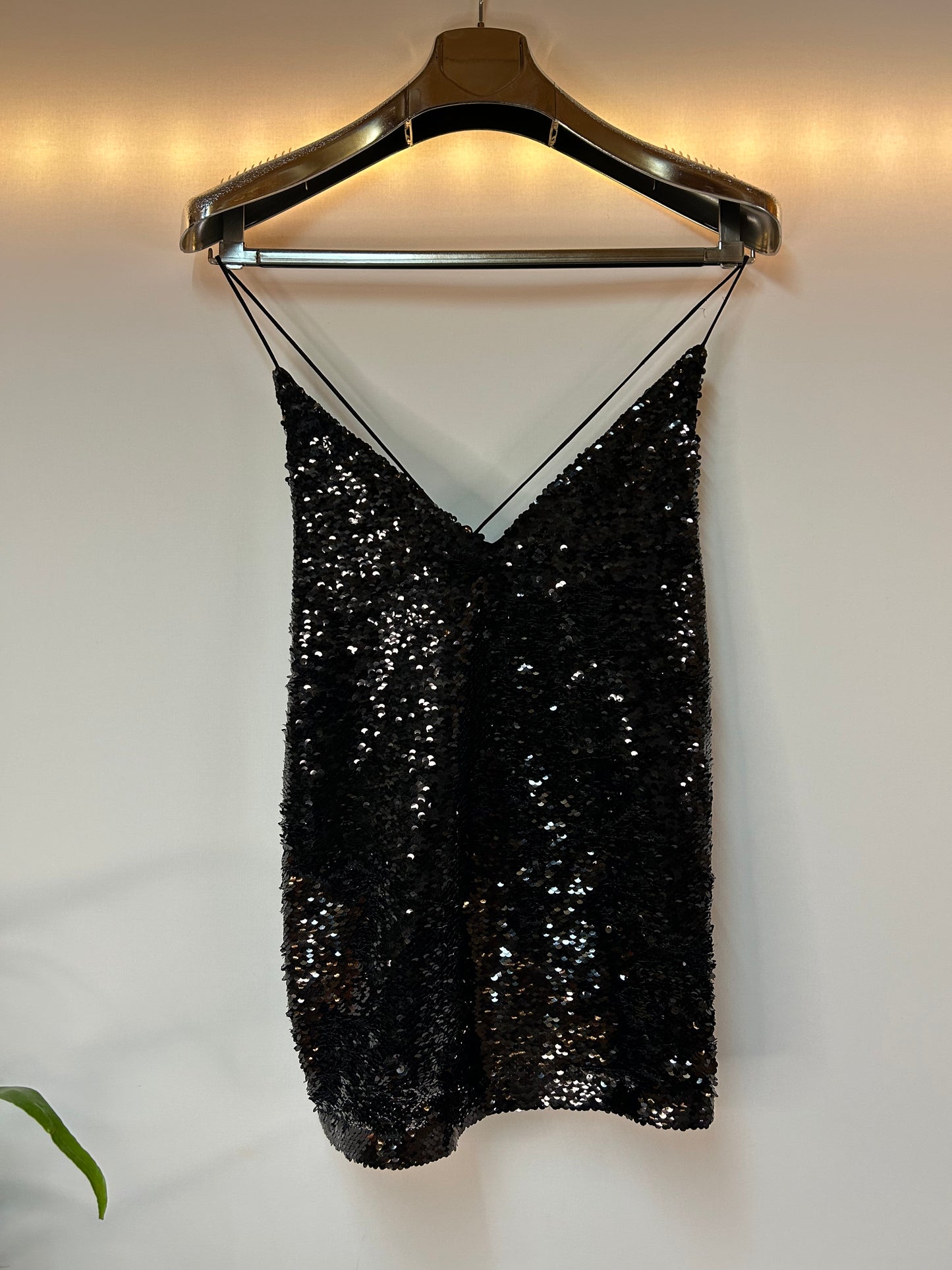 Schickes Pailletten Top - Zara - Gr. S / 36