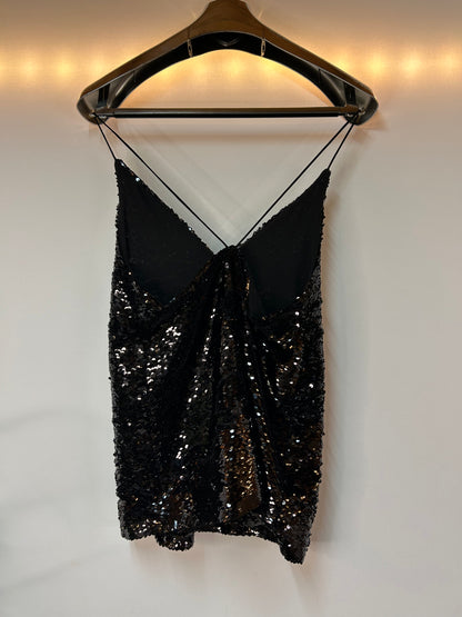 Schickes Pailletten Top - Zara - Gr. S / 36