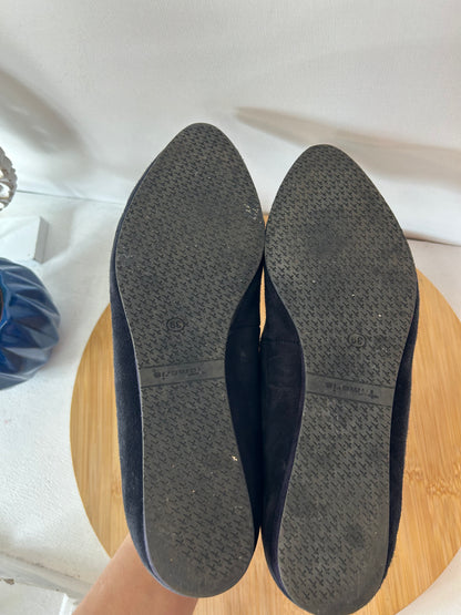 Ballerina Schuhe dunkelblau - Tamaris - Gr. 39