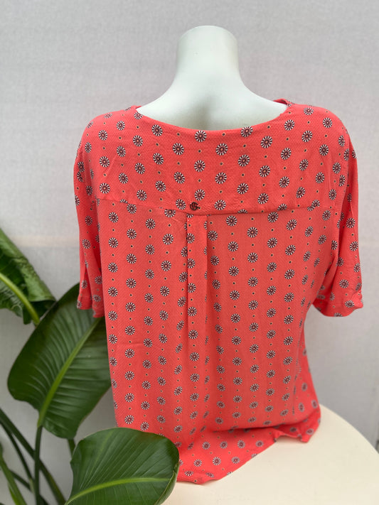 Kurzärmlige Bluse - Bonita - Gr. XL