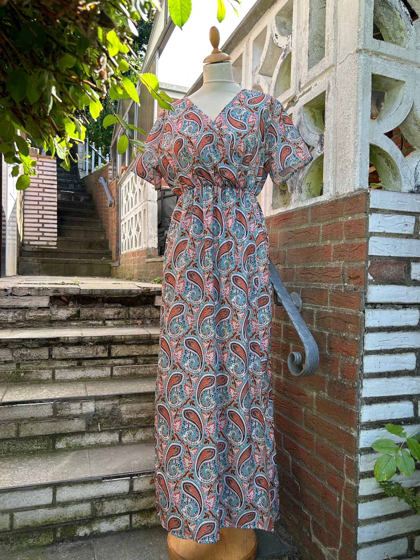 Paisley Kleid - Gr. L