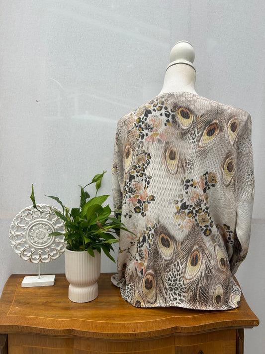 Colorful sweater - Kiwi - size XL