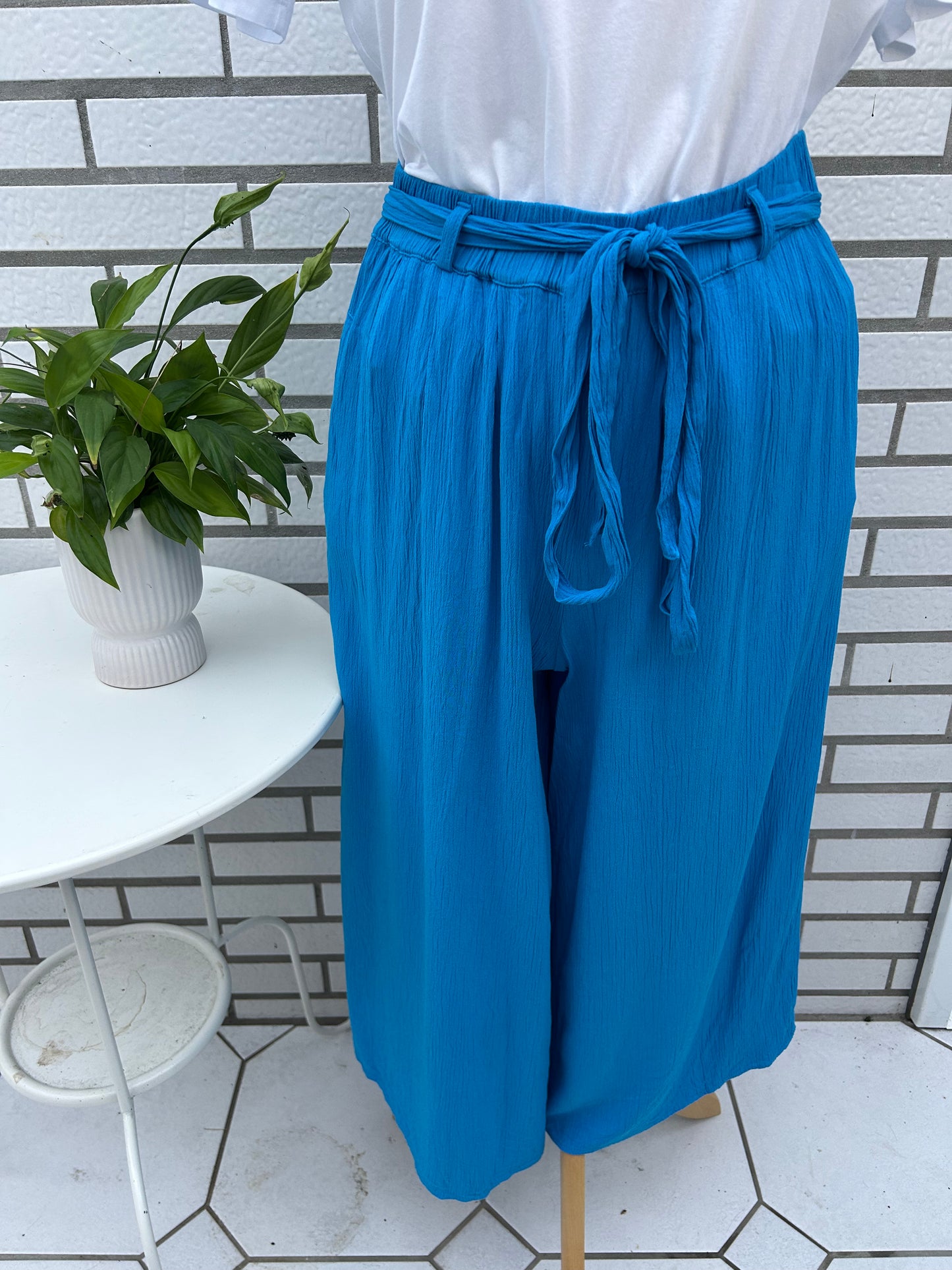 3/4 Stoffhose - MAVI- Gr. S