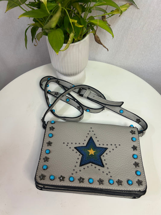 Echtleder Stern Tasche