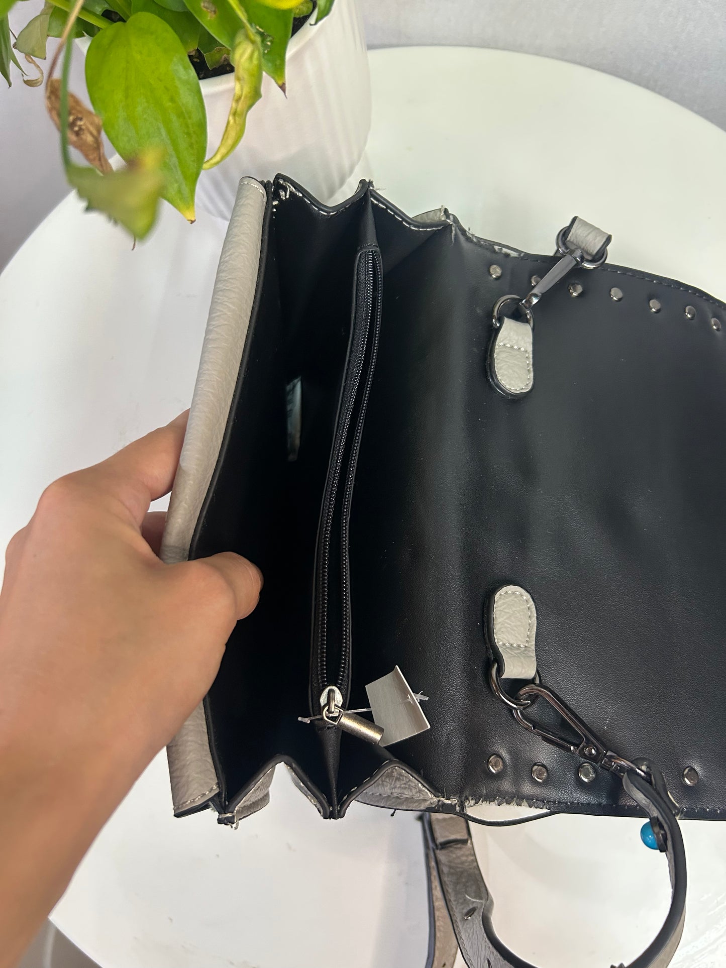Echtleder Stern Tasche